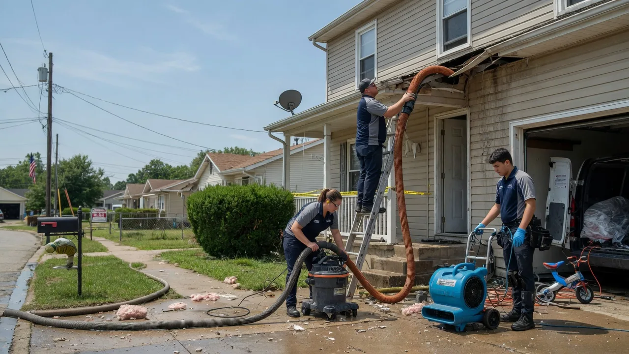 Water Damage Restoration in Columbia, IA near me